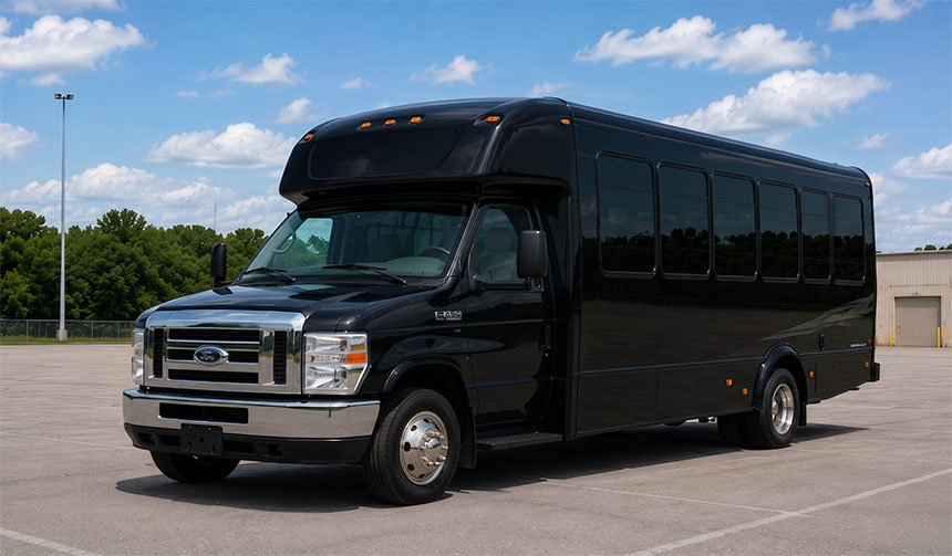 20-passenger minibus for charter in Baltimore, MD
