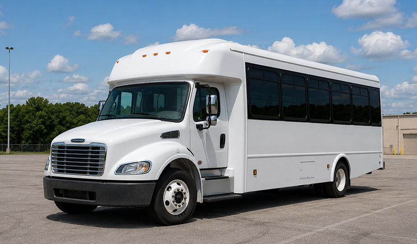25-passenger minibus for charter in Baltimore, MD